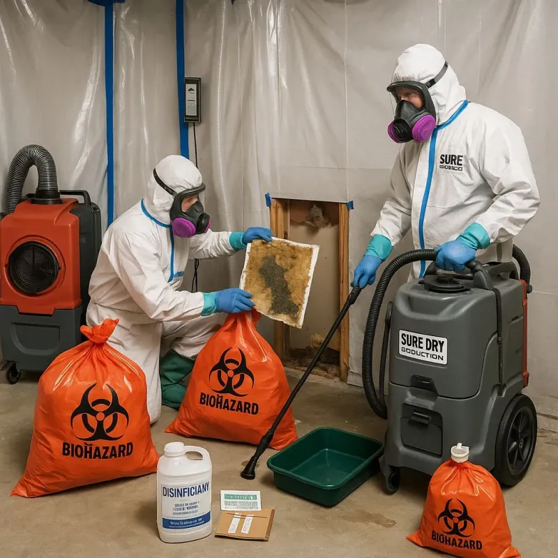 Contaminated Water Handling Protocols process in Centreville, VA
